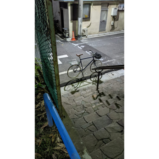 自転車で出かけて休憩時に撮影